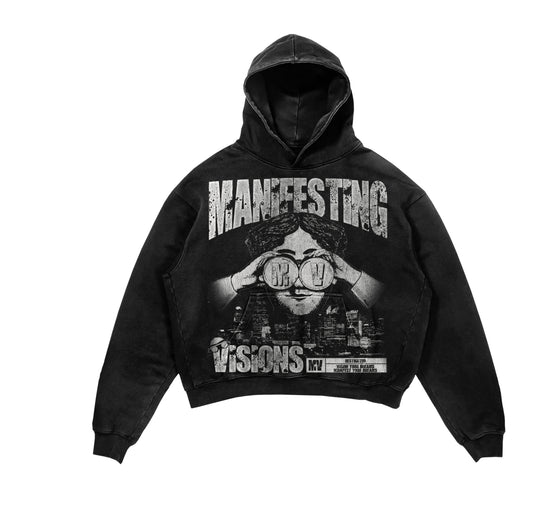 Manifesting Visions Black Pullover